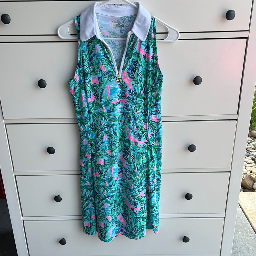 Lilly Pulitzer Luxletic Floral Print Top
